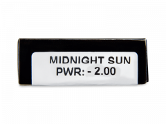 CRAZY LENS - Midnight Sun - jednodniowe korekcyjne (2 soczewki)