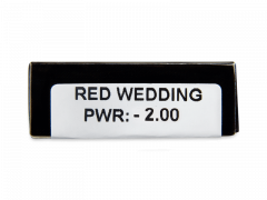CRAZY LENS - Red Wedding - jednodniowe korekcyjne (2 soczewki)