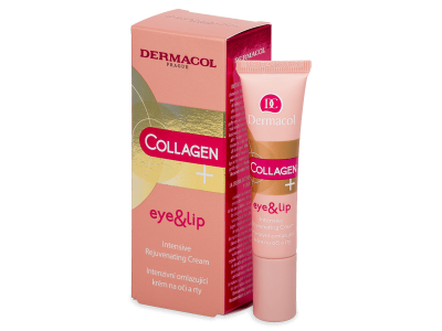 Dermacol odmładzający krem pod oczy i do ust Collagen+ 15 ml 
