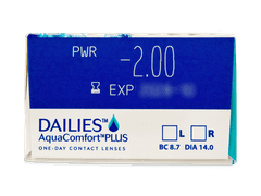 Dailies AquaComfort Plus (30 soczewek)