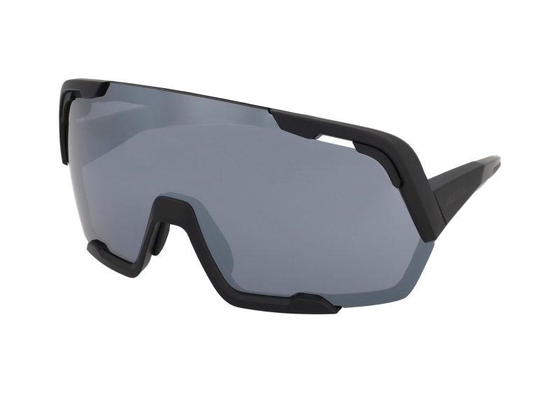 Фото - Сонцезахисні окуляри Alpina Rocket Bold All Black Matt 