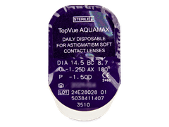 TopVue Daily for Astigmatism (30 soczewek)