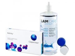 Biofinity (6 soczewek) + płyn Laim-Care 400ml