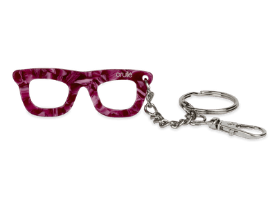 Brelok do kluczy Crullé – różowy